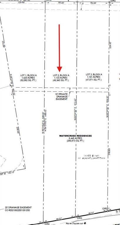 Property photo for Lot 2A Gage Road, Lavon, TX