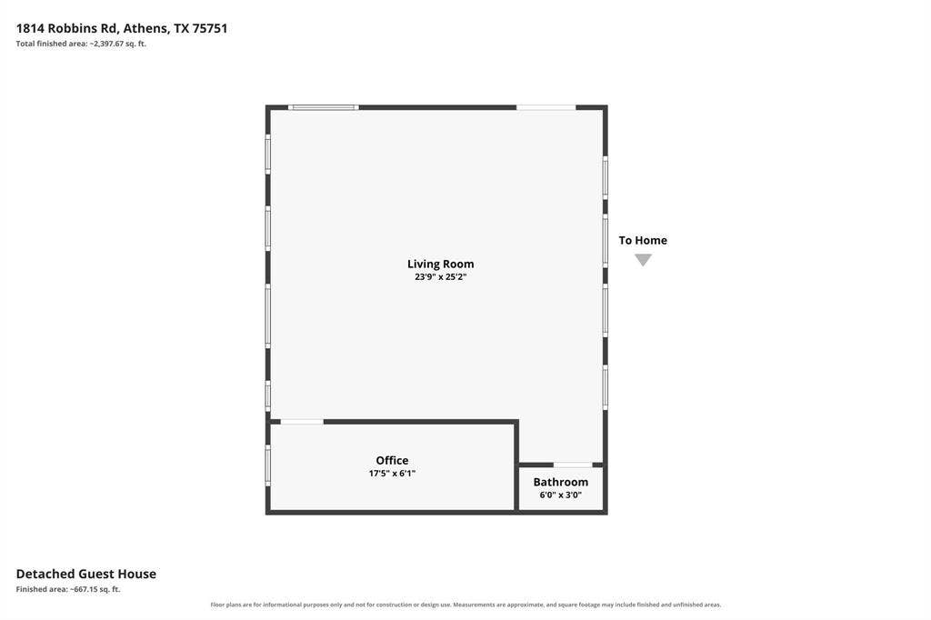 1814 Robbins Road, Athens, TX 75751 1814 Robbins Road, Athens, TX 75751