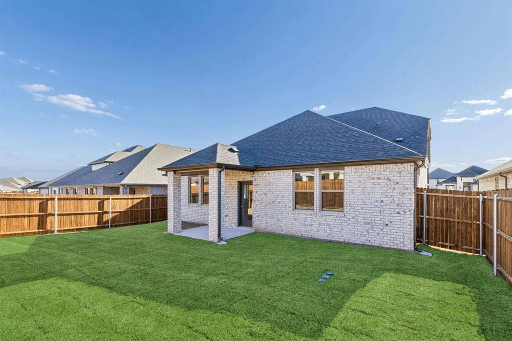 1125 Sundog Drive, Princeton, TX 75407 Covered Patio in the Haylee home plan by Trophy Signature Homes - REPRESENTATIVE PHOTO