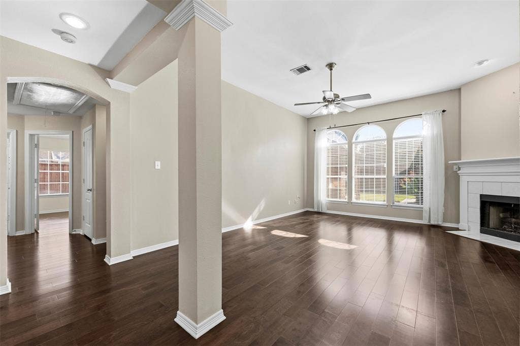 2910 Live Oak Drive, Rowlett, TX 75088 Hardwood-style flooring throughout
