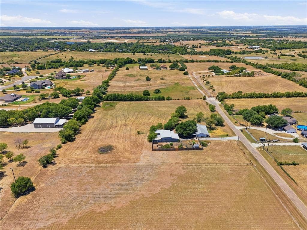 TBD Lot 1 Bluebonnett Lane, Lorena, TX 76655 Expansive rural landscape with established roadways