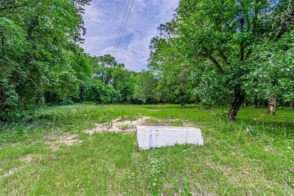 3018 River View Court, Granbury, TX 76048 Expansive grassy lot bordered by mature trees