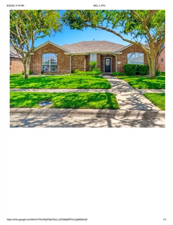 Property photo for 5605 Periwinkle Lane, McKinney, TX