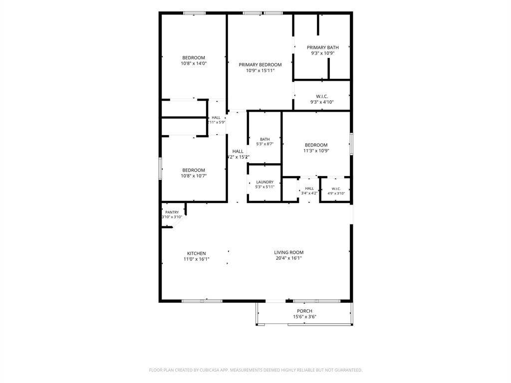 333 Levant Avenue, Dallas, TX 75217 Floor plan
