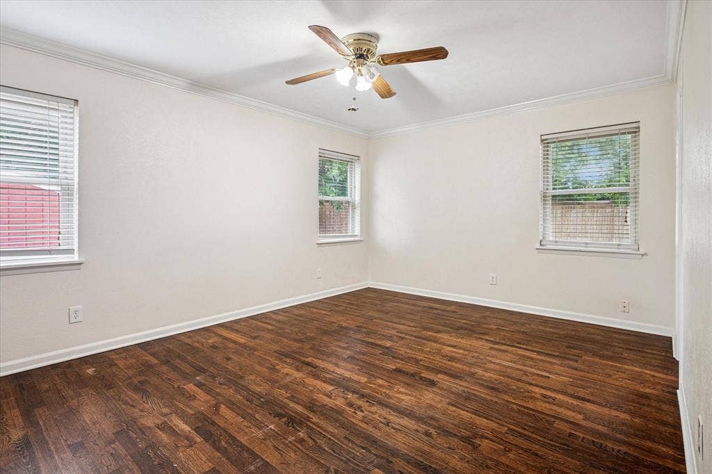1725 Mapleton Drive, Dallas, TX 75228 Bedroom one.