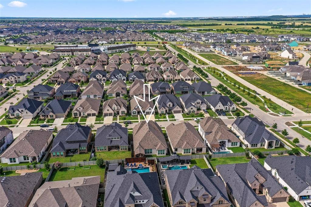 1113 12th Street, Argyle, TX 76226 Birds eye view of property