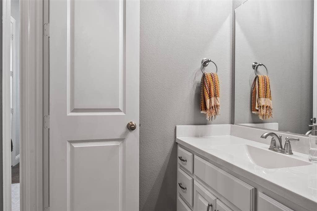 1113 12th Street, Argyle, TX 76226 Bathroom featuring vanity