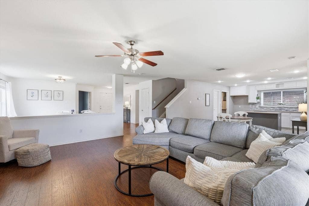 300 Highland Ridge Drive, Wylie, TX 75098 Open to formal dining room and kitchen