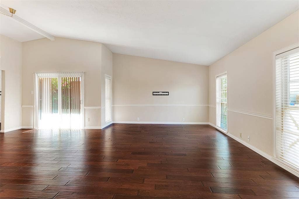 925 Lombardy Drive, Plano, TX 75023 Living Room With Wood Floors