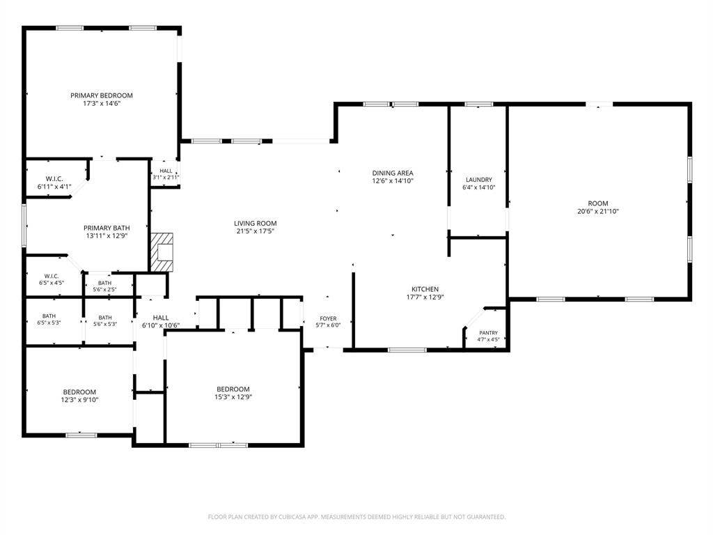 5642 County Road 597, Farmersville, TX 75442 Floor Plan with Dimensions