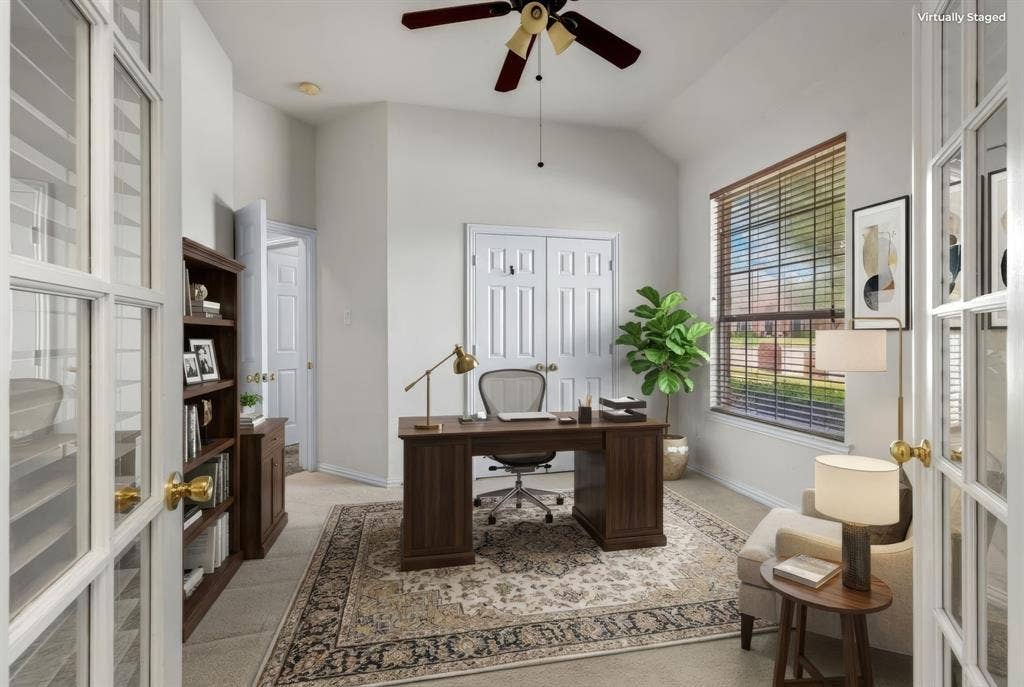 2600 Oakland Hills Drive, Plano, TX 75025 4th bedroom or office. Virtually Staged