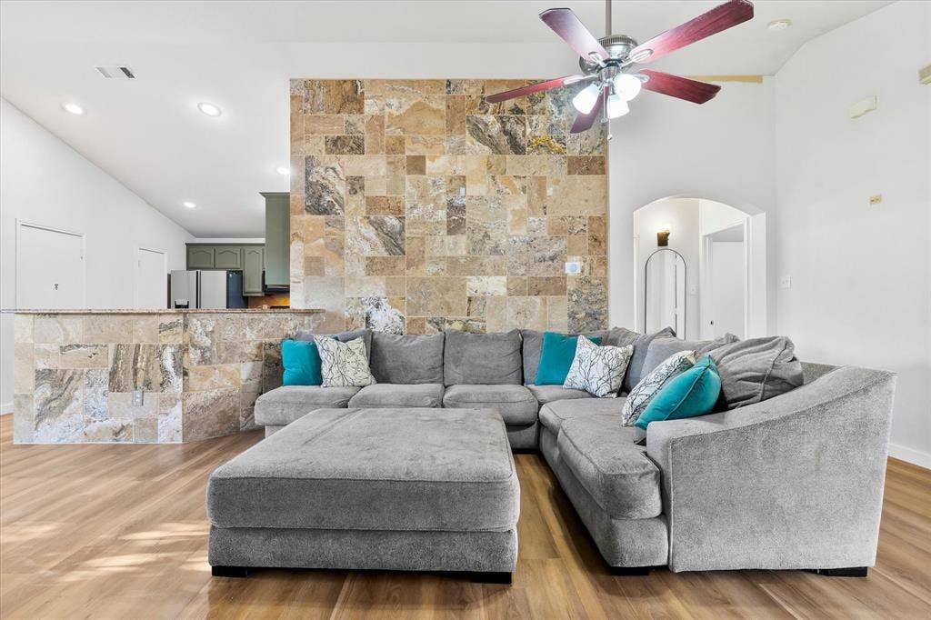6241 Adonia Drive, Fort Worth, TX 76131 Beautiful Feature Wall
