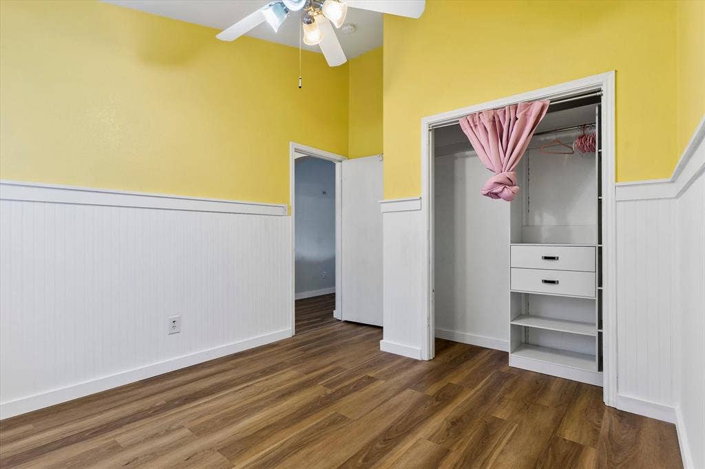6241 Adonia Drive, Fort Worth, TX 76131 Sunny kids bedroom or office with builtins.