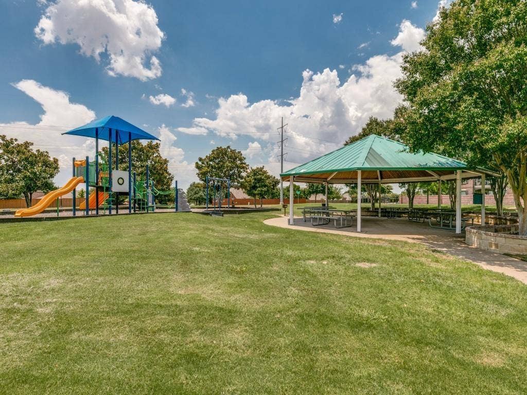 12856 Gillon Drive, Frisco, TX 75035 View of home's community with a gazebo and a yard