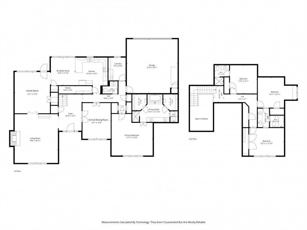 5013 Country Place Drive, Plano, TX 75023 Floor plan