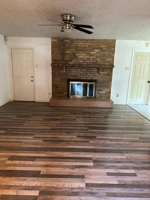 1441 Quartet Drive, Dallas, TX 75241 Brick fireplace
