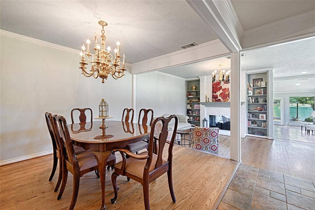 19 Country Lake Drive, Carrollton, TX 75006 Natural light floods these entreating areas