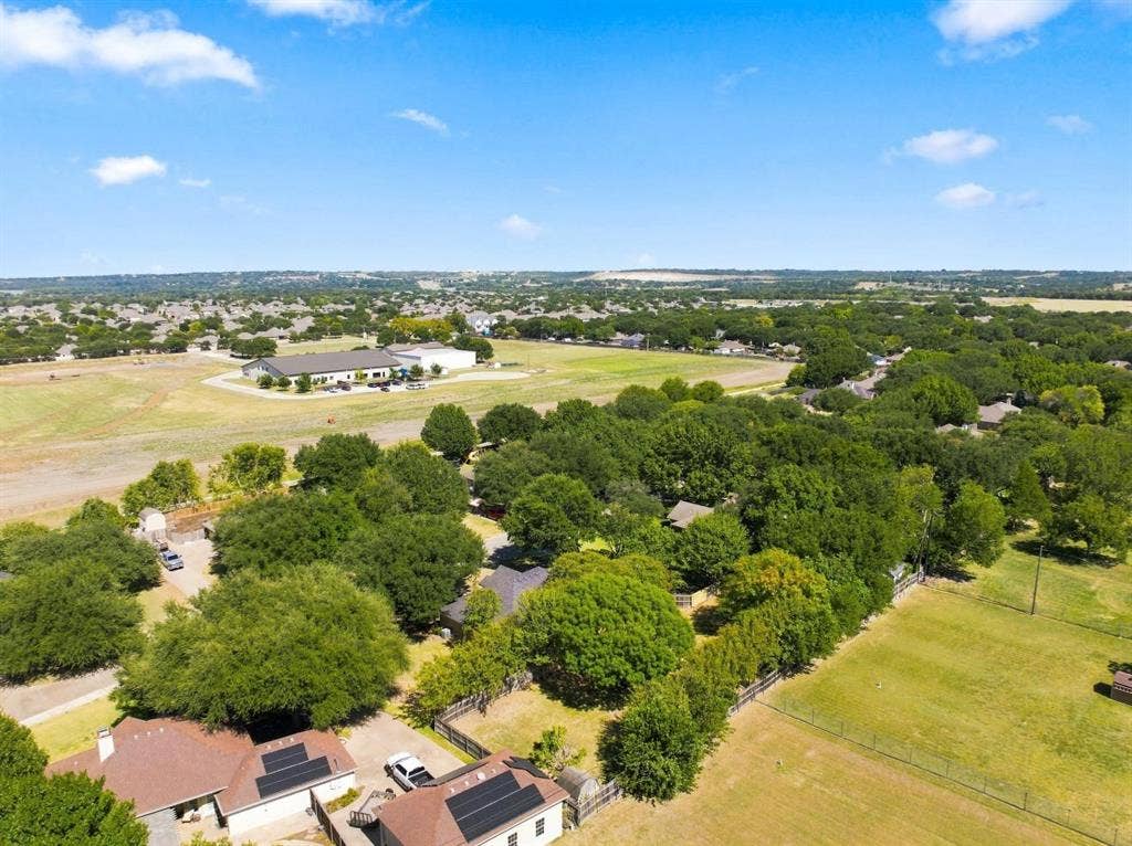 512 Meadowland Drive, Waco, TX 76657 Expansive residential area with abundant mature trees and verdant landscaping