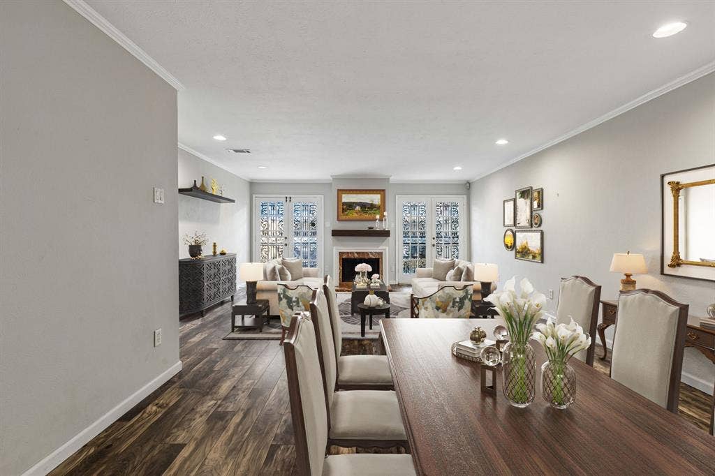4017 Buena Vista Street, #103, Dallas, TX 75204 Virtually staged