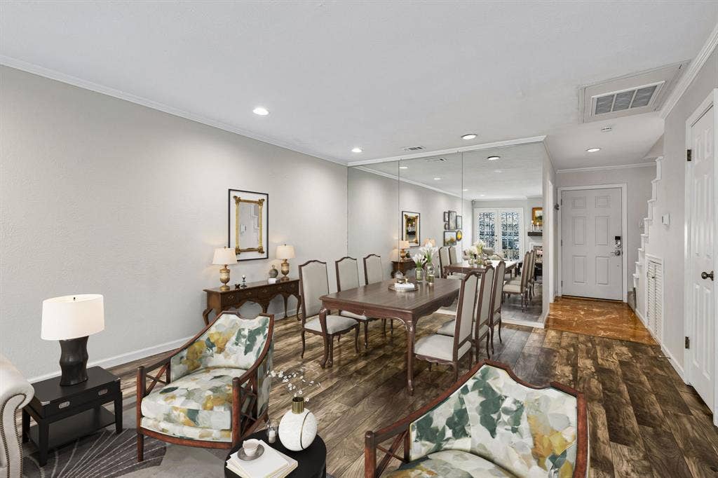 4017 Buena Vista Street, #103, Dallas, TX 75204 Virtually staged