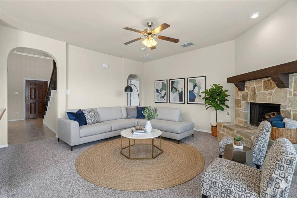 1704 Sparrow Street, Argyle, TX 76226 virtually staged