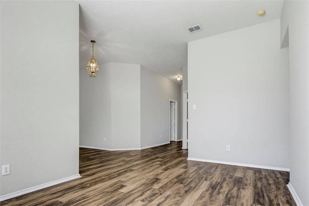 3408 Loblolly Lane, McKinney, TX 75070 The dining room is steps away from the kitchen for ease in entertaining.