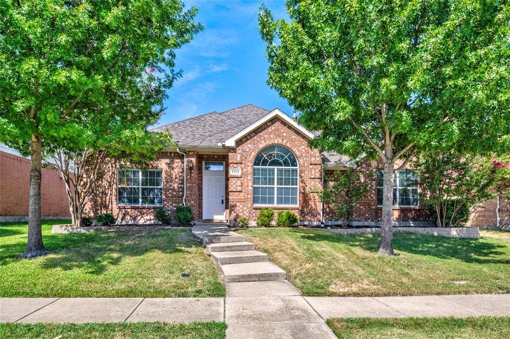 3408 Loblolly Lane, McKinney, TX 75070 Beautiful home with great curb appeal on an elevated, cul-de-sac lot!