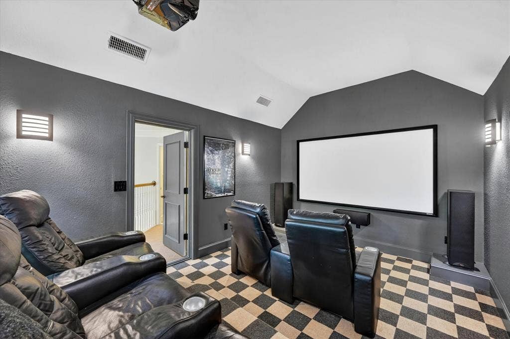 731 Creekwood Drive N, Fairview, TX 75069 Upstairs media room