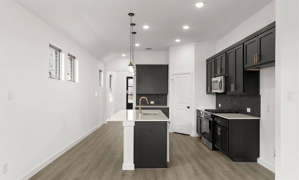 3643 Castle Drive, Celina, TX 75009 Kitchen Representative Photo featuring the Noir Collection