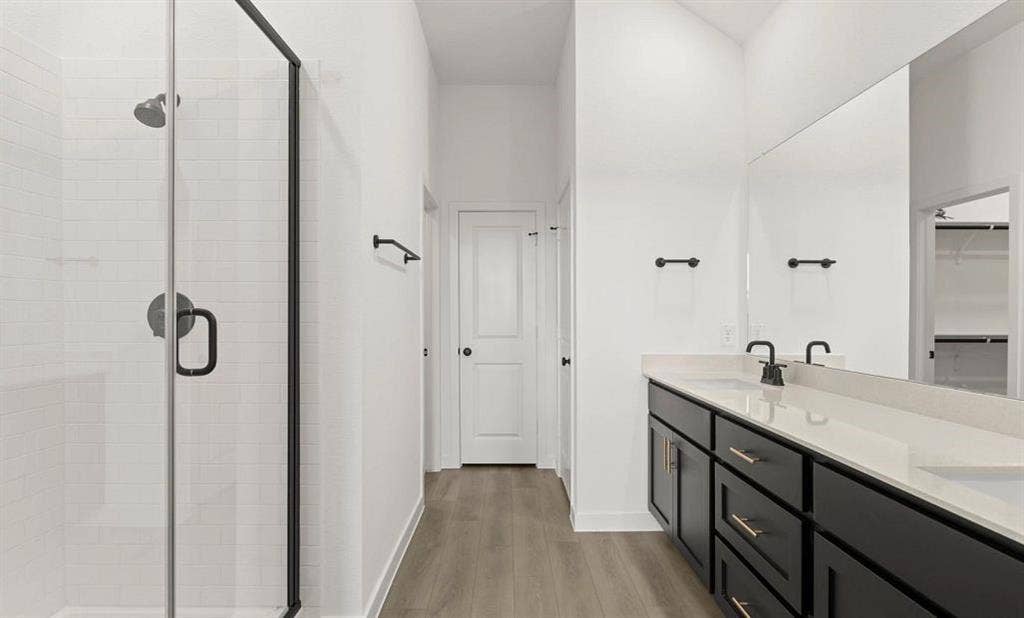 3643 Castle Drive, Celina, TX 75009 Primary Bathroom Representative Photo featuring the Noir Collection