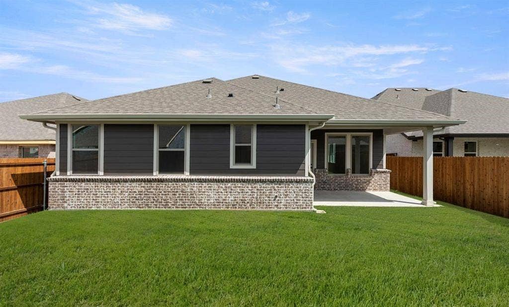 3630 Saffron Drive, Celina, TX 75009 Rear Exterior Design
