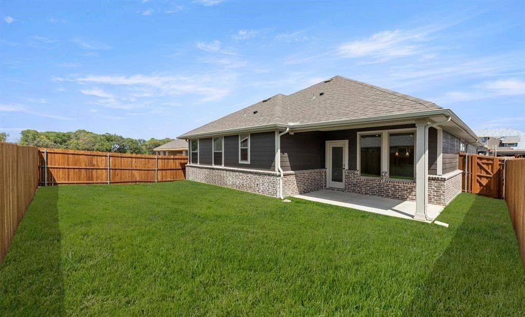 3630 Saffron Drive, Celina, TX 75009 Rear Exterior Design