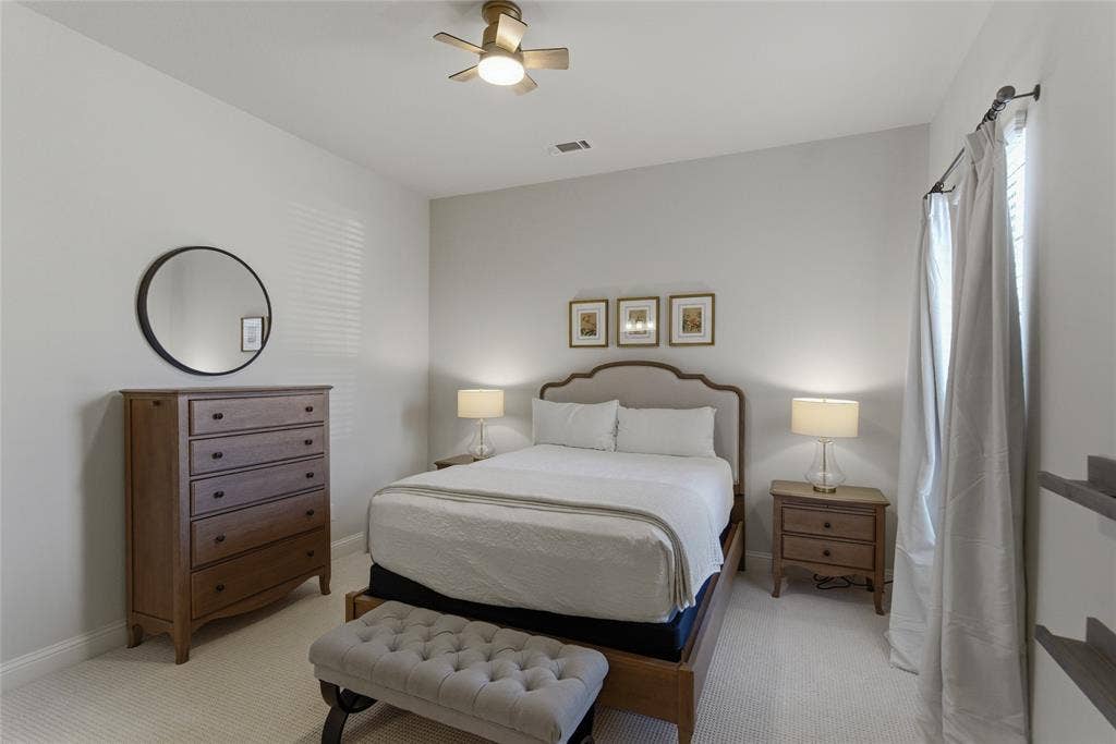 2801 Seabiscuit Road, Celina, TX 75009 Large downstairs bedroom with ensuite bath