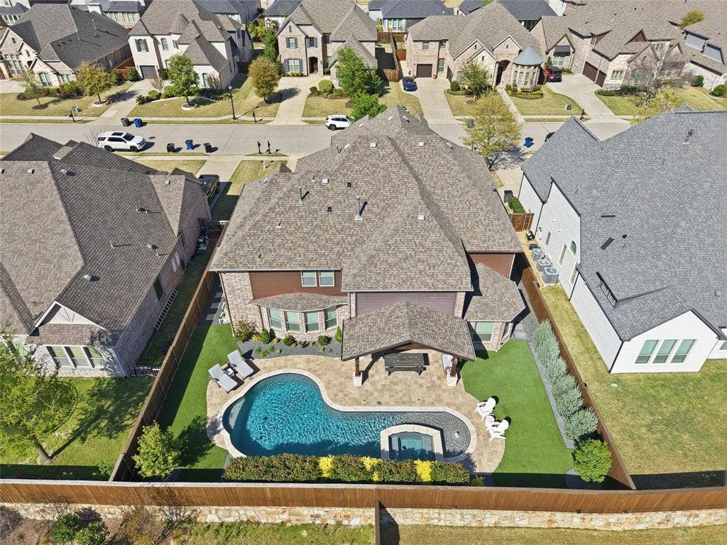 2801 Seabiscuit Road, Celina, TX 75009 Private backyard oasis