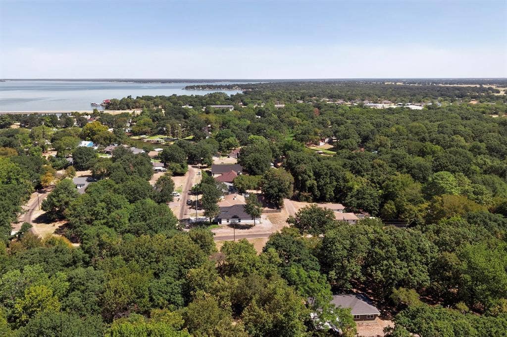 102 Redondo Drive, Gun Barrel City, TX 75156 Expansive treed landscape with a visible waterfront