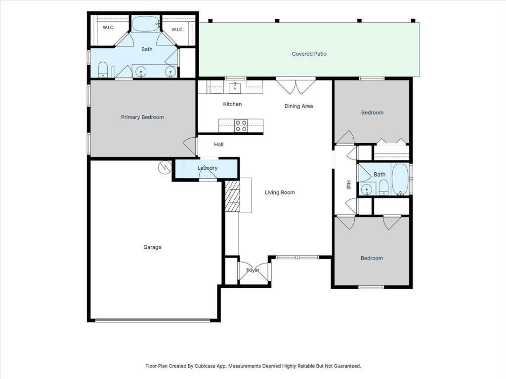 4626 Lexington Street, Bellmead, TX 76705 Floor plan