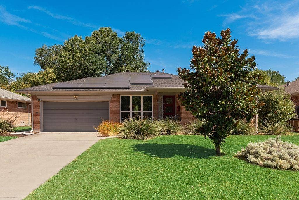 529 Carol Court, Richardson, TX 75081 Mid-century ranch with welcoming curb appeal.