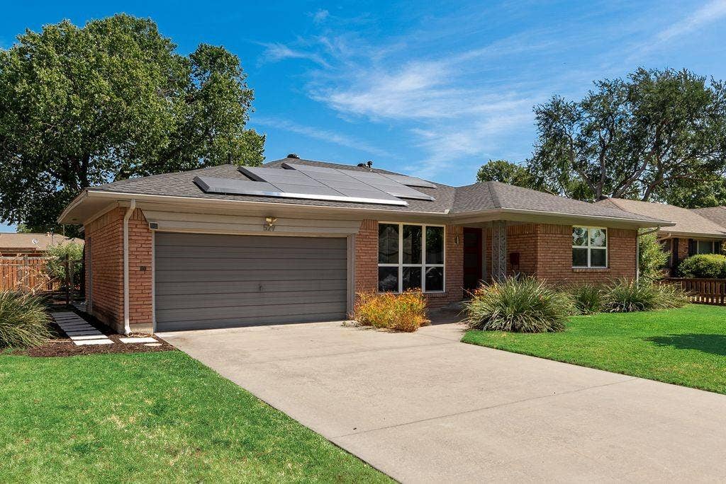 529 Carol Court, Richardson, TX 75081 Mid-century ranch with welcoming curb appeal.
