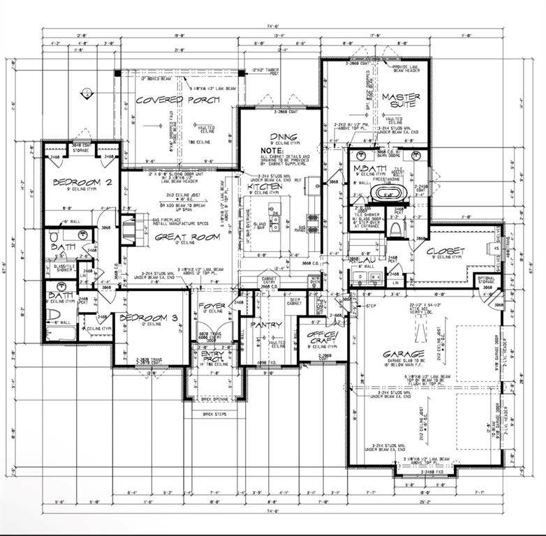 457 Collum View, Azle, TX 76020 Floor plan