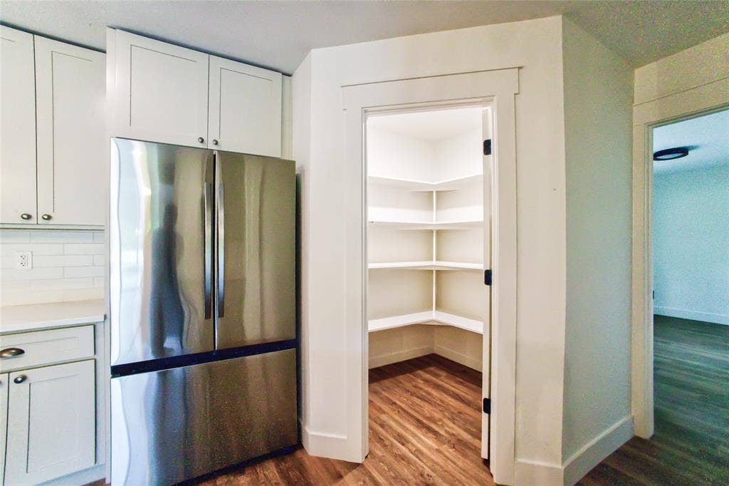 Spacious Walk-in Lighted Pantry