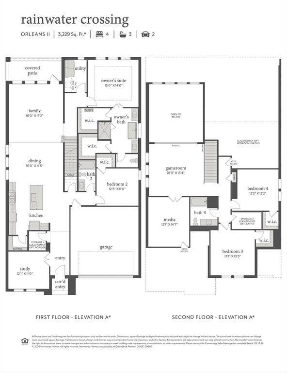 2629 Radiant Way, Celina, TX 75009 Featuring an open and flowing floor plan with thoughtful design elements throughout, you will love calling our Orleans II plan your dream home!