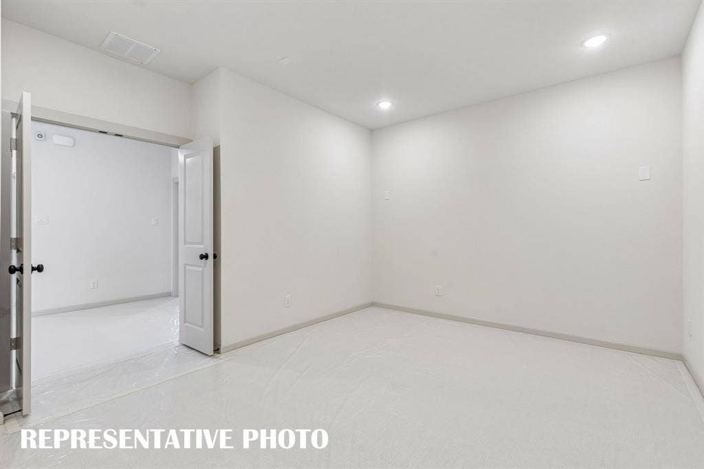 2625 Radiant Way, Celina, TX 75009 This fantastic media room paired with adjacent game room create the ultimate family entertainment zone! REPRESENTATIVE PHOTO