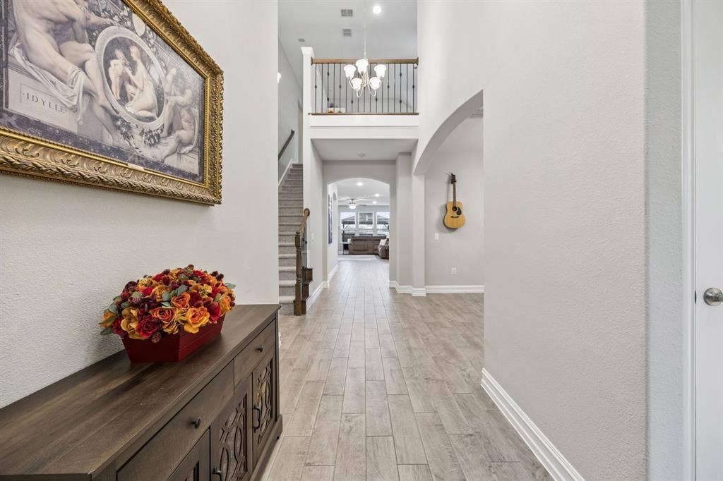 2335 Whitney Lane, Wylie, TX 75098 Two Story entry gives such an open and airy feel!