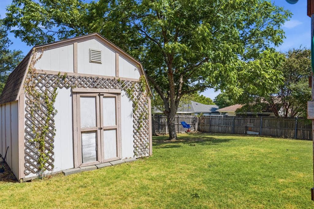 8204 Lara Lane, Watauga, TX 76148 Home also includes this Large Shed