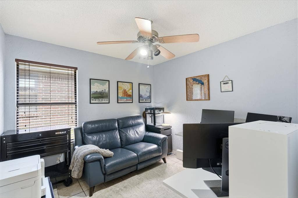 8204 Lara Lane, Watauga, TX 76148 Bedroom 2 - currently being used as Office