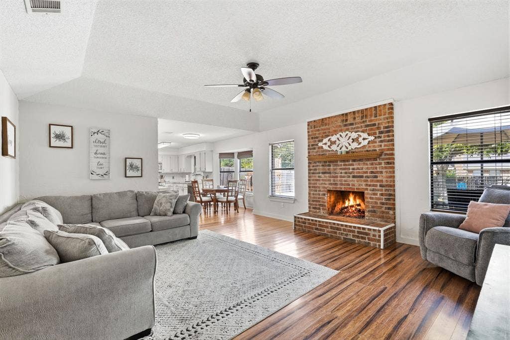 8204 Lara Lane, Watauga, TX 76148 Spacious and Bright Living Spaces