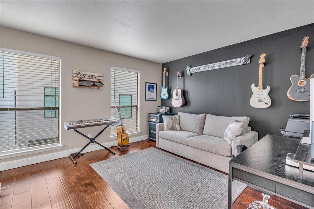 4242 Travis Street, #102, Dallas, TX 75205 2nd Bedroom, office or music room.