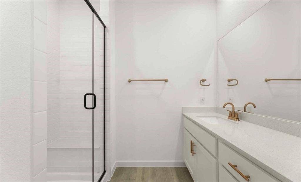 1000 Comfort Drive, Plano, TX 75075 Primary Bathroom featuring the Serene Collection