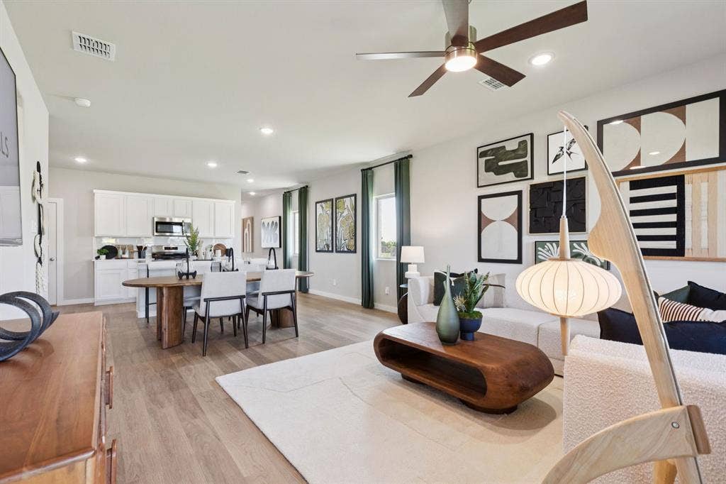 2713 Delevan Drive, Princeton, TX 75407 First Floor in the Magnolia home plan by Trophy Signature Homes – REPRESENTATIVE PHOTO