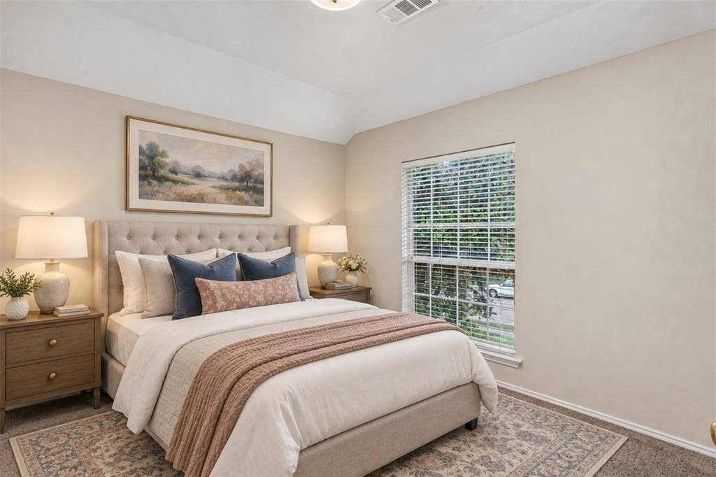 3328 Timber Brook Drive, Plano, TX 75074 Bedroom #2 - virtually staged